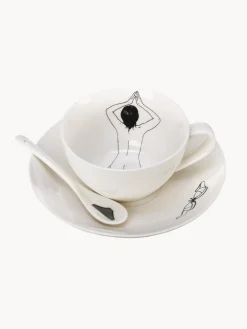 Set de tazas de café artesanales Undressed, 4 uds.