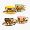 Set de tazas de café con platitos Legacy, 4 uds.