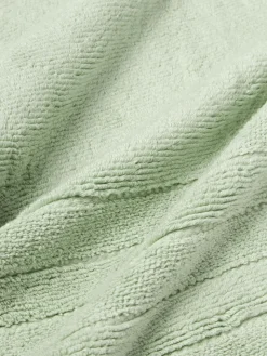 Set de toallas con borde a rayas Luxe, tamaños diferentes