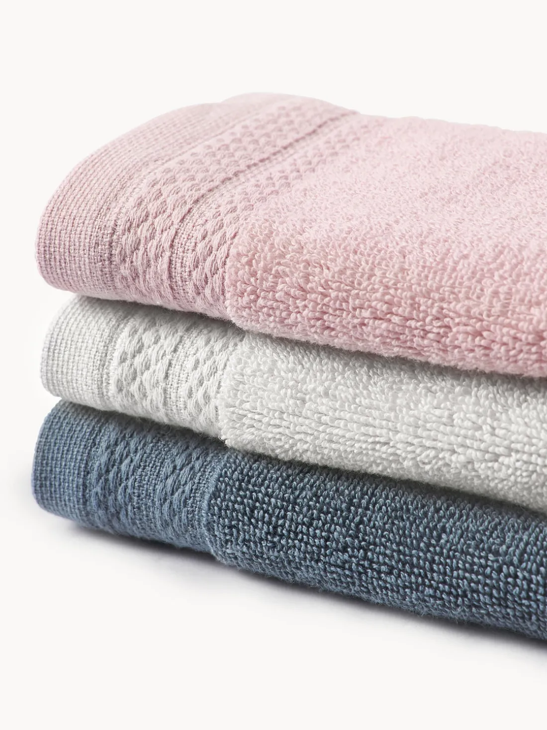 Set de toallas de algodón ecológico Premium, tamaños diferentes