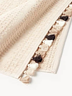 Set de toallas de terciopelo con flecos Tallulah, tamaños diferentes