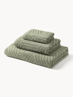 Set de toallas Fatu, tamaños diferentes