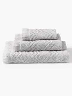 Set de toallas texturizadas Jacqui, tamaños diferentes