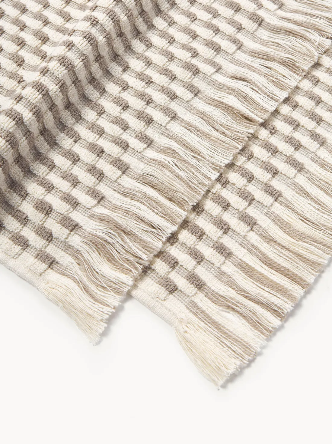 Set de toallas texturizadas Juniper, tamaños diferentes