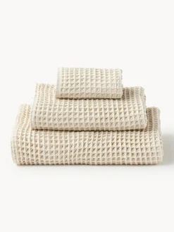 Set de toallas texturizadas Ines, tamaños diferentes