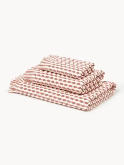 Set de toallas texturizadas Juniper, tamaños diferentes