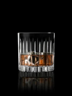 Set de vasos de cristal con relieve Timeless, 18 pzas.