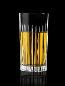 Set de vasos de cristal con relieve Timeless, 18 pzas.