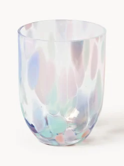 Set de vasos soplados Big Confetti, 6 uds.