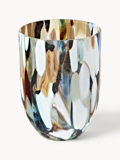 Set de vasos soplados Big Confetti, 6 uds.