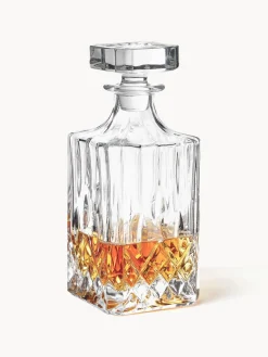Set de whisky con relieve de cristal George, 3 pzas.