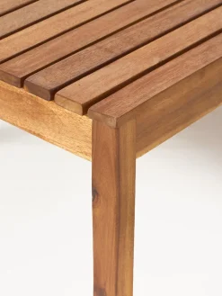 Set lounge para exterior de madera de acacia Bo, 4 pzas.