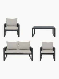 Set lounge para exterior Captiva, 4 pzas.