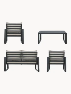 Set lounge para exterior Captiva, 4 pzas.