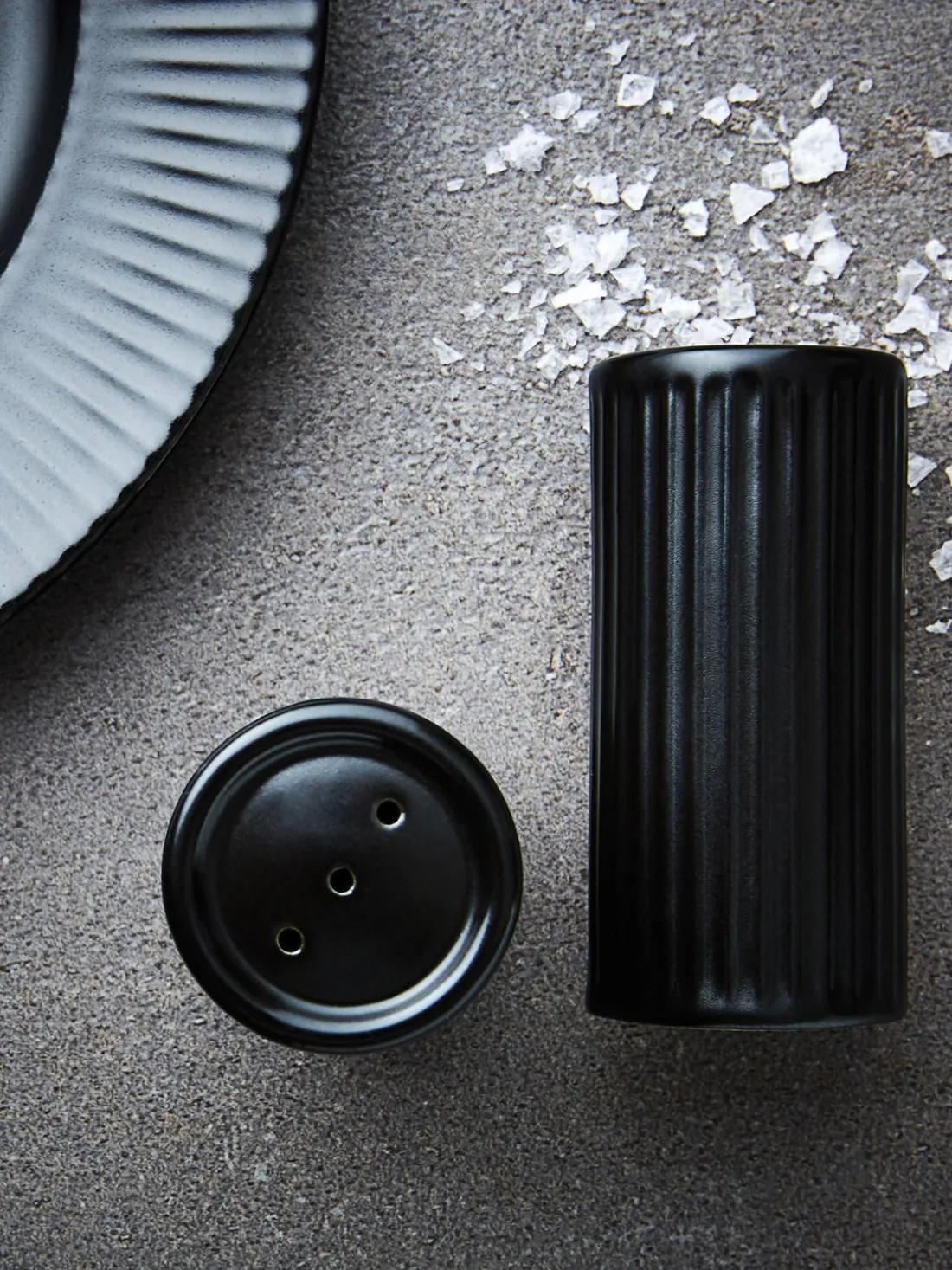 Set salero y pimentero Groove, 2 pzas.