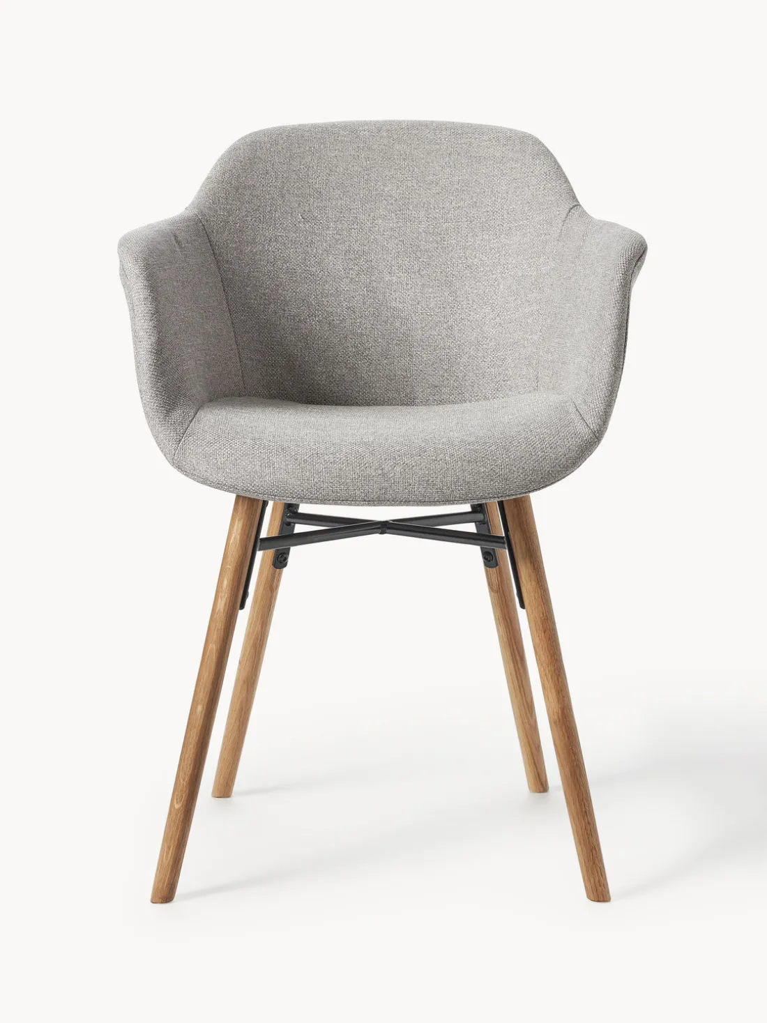 Silla con asiento estrecho y reposabrazos Fiji