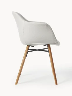 Silla con asiento estrecho y reposabrazos Fiji