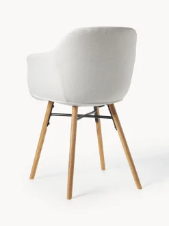 Silla con asiento estrecho y reposabrazos Fiji