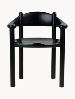 Silla con reposabrazos con madera de pino Daumiller