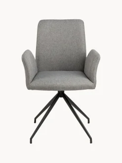 Silla con reposabrazos giratoria Naya