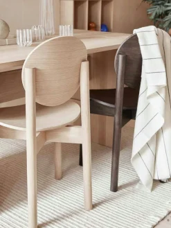 Silla de comedor de madera de fresno OY