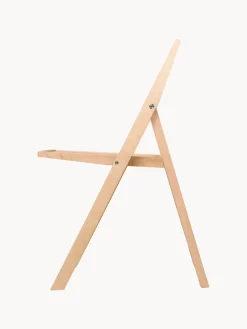 Silla de comedor plegable de madera de abedul Flat