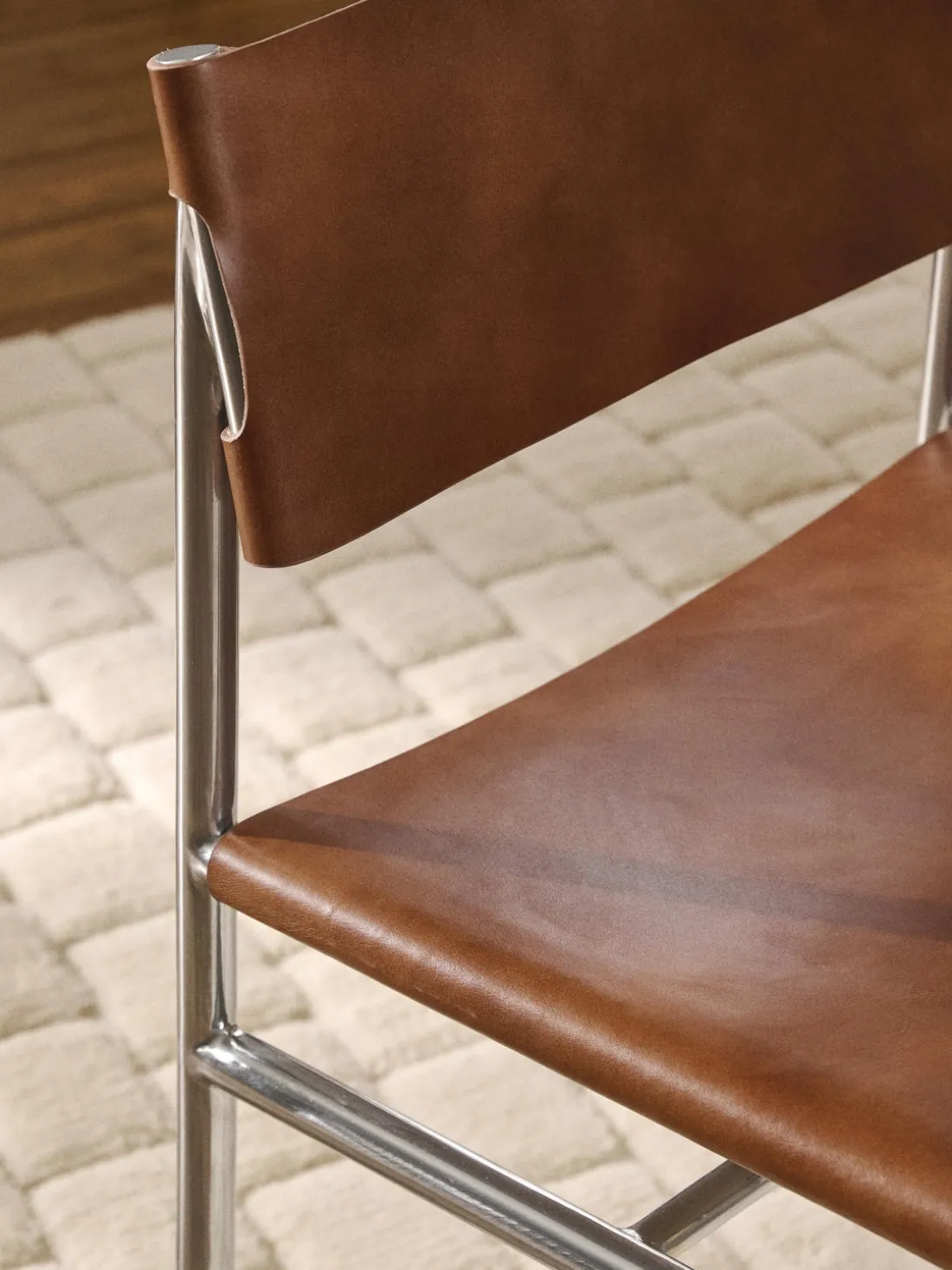 Silla de cuero Jordan