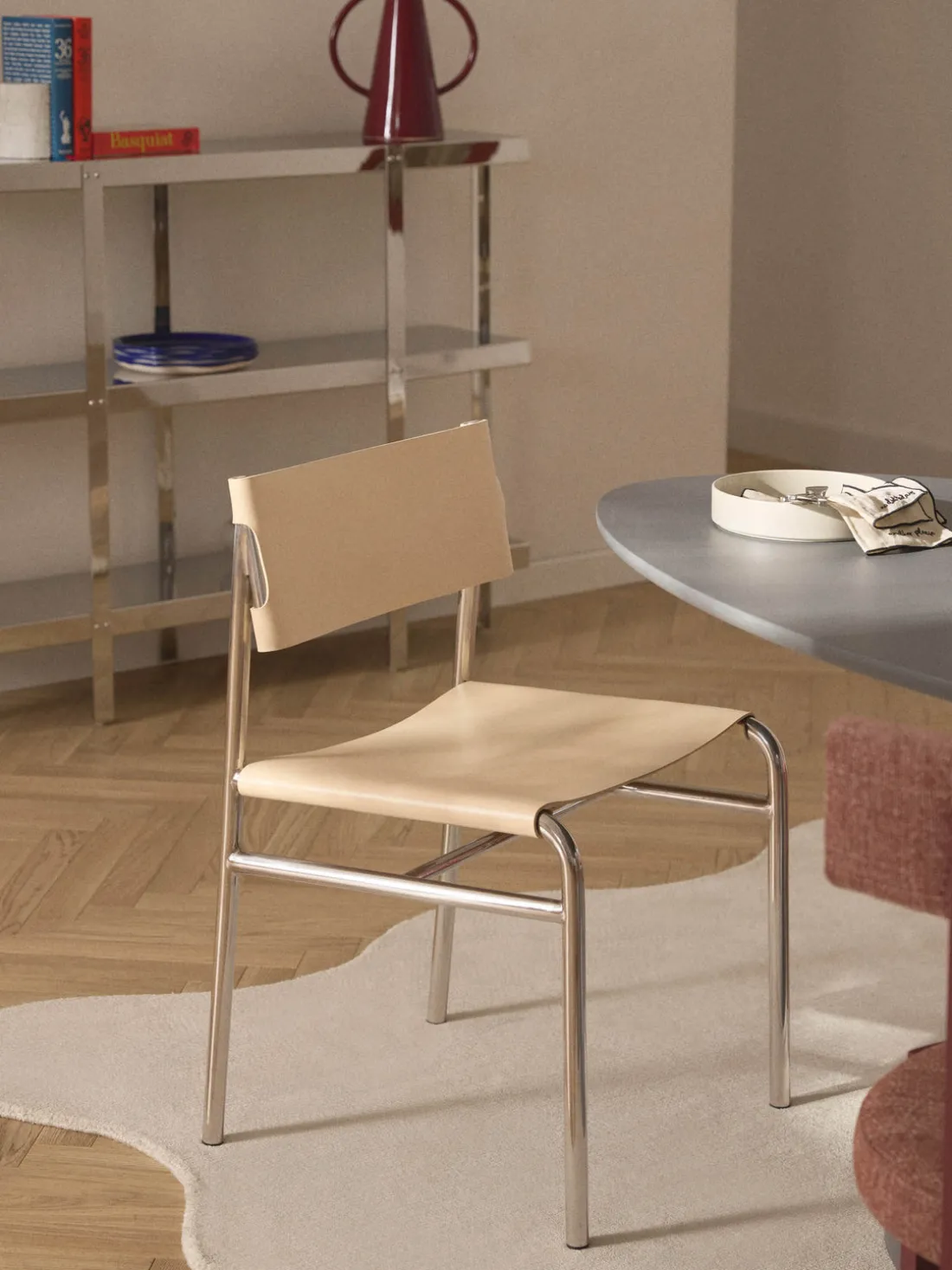 Silla de cuero Jordan