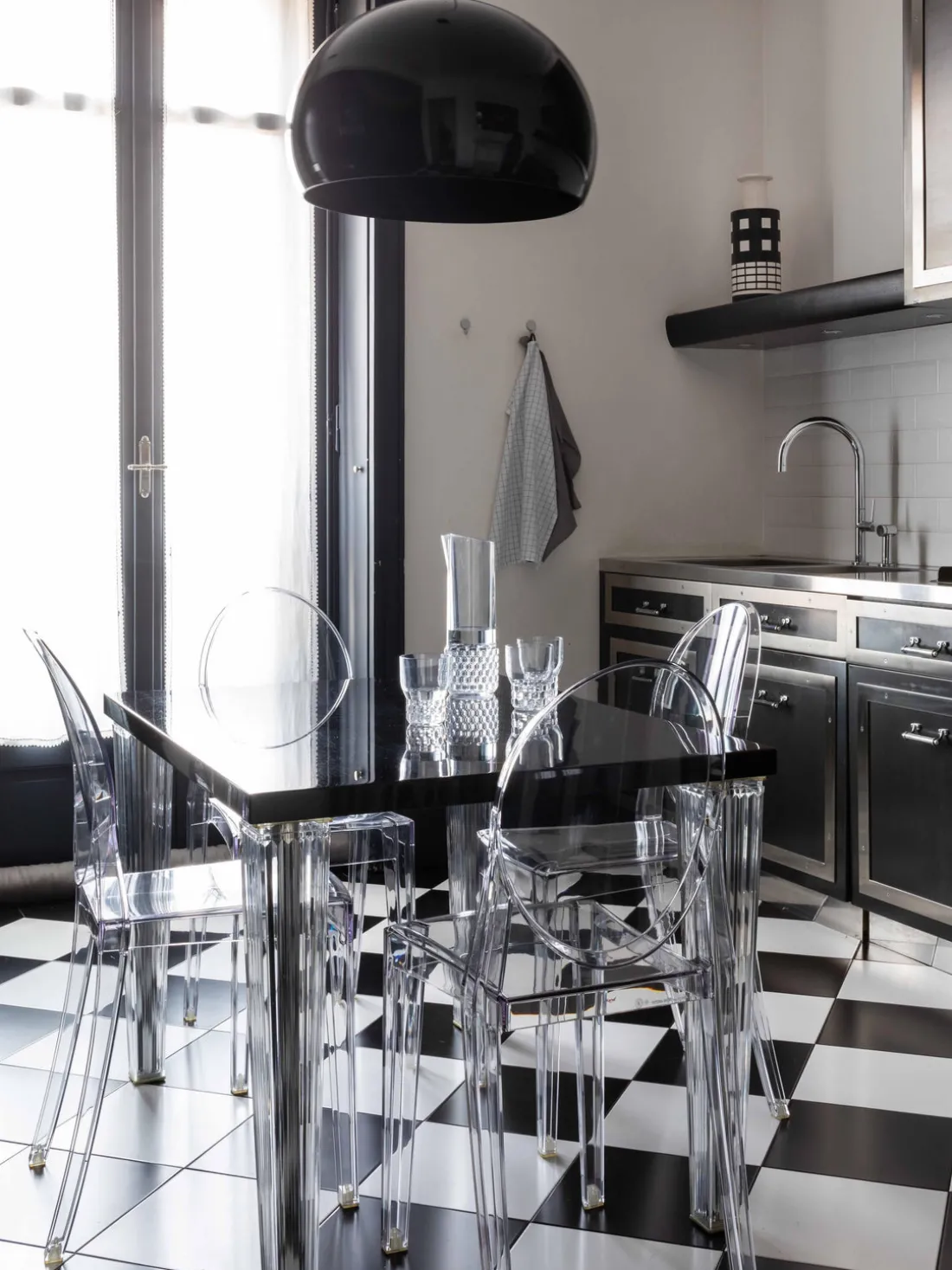 Silla de diseño Victoria Ghost