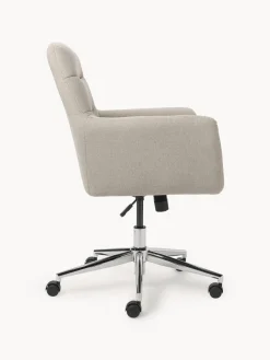 Silla de escritorio con reposabrazos Benson, altura regulable