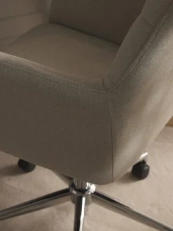 Silla de escritorio con reposabrazos Benson, altura regulable