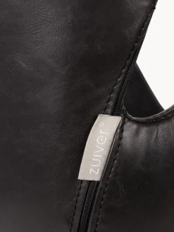 Silla de escritorio de cuero sintético Nikki, altura regulable