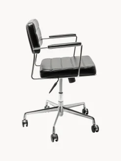 Silla de escritorio de cuero sintético Dottore