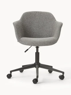 Silla de escritorio tapizada con asiento estrecho Fiji