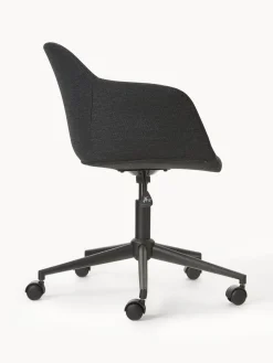 Silla de escritorio tapizada con asiento estrecho Fiji