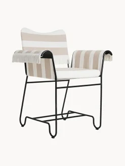 Silla de jardín con flecos Tropique