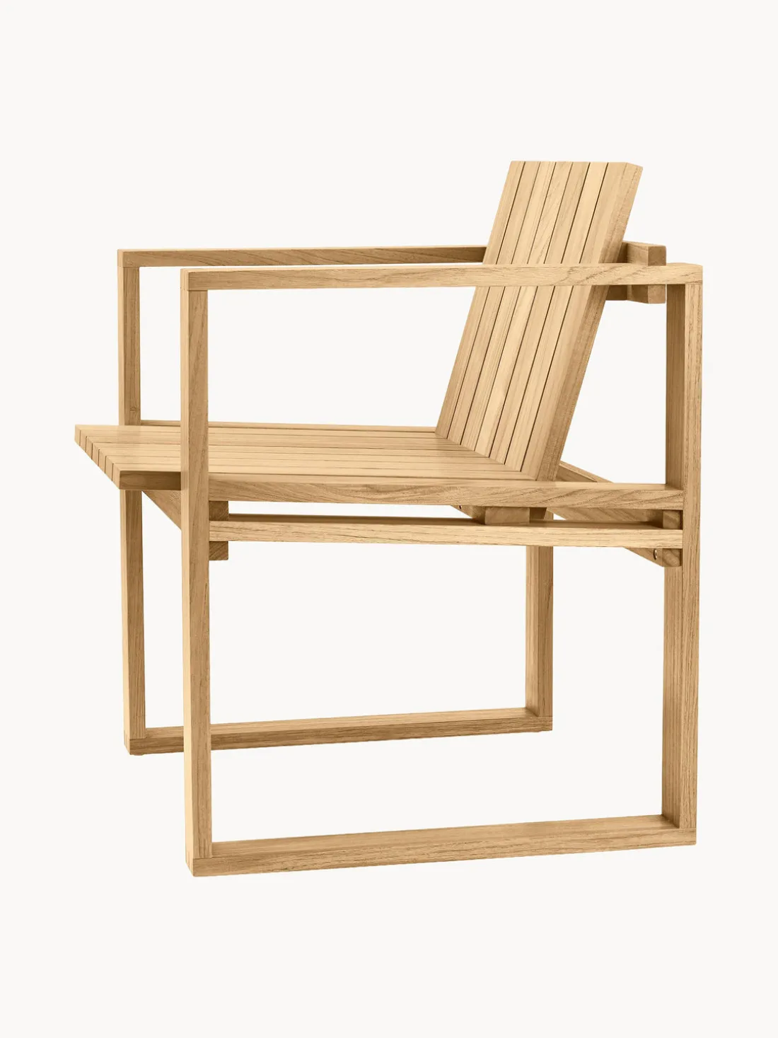 Silla de jardín de madera de teca BK11