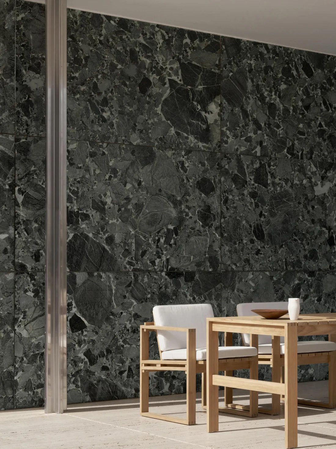 Silla de jardín de madera de teca BK11