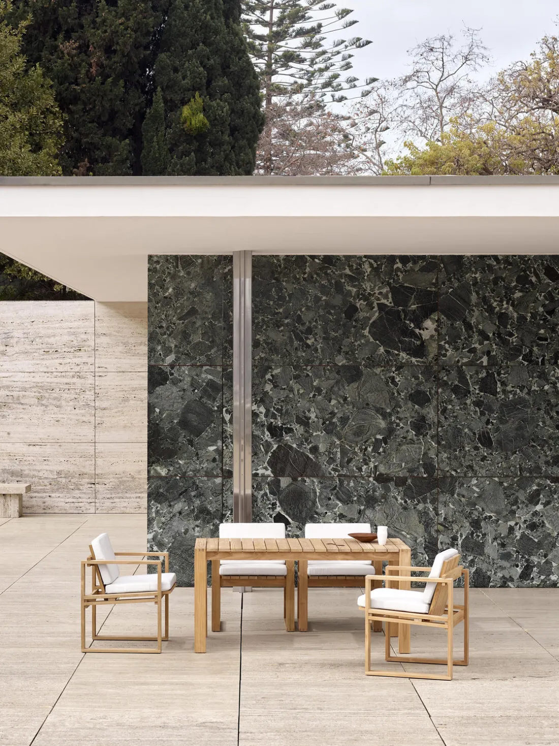 Silla de jardín de madera de teca BK11