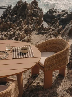 Silla de jardín de madera de eucalipto Xoriguer