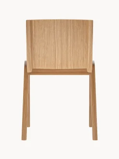 Silla de madera con asiento acolchado Ready