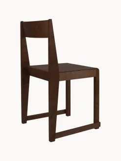 Silla de madera de abedul 01