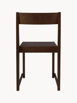 Silla de madera de abedul 01