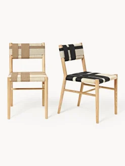 Silla de madera de fresno Mani