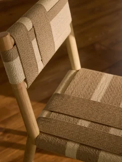 Silla de madera de fresno Mani