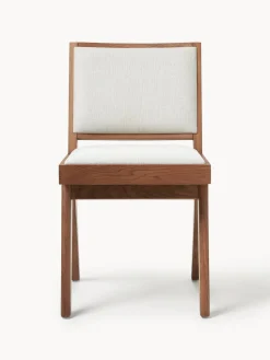 Silla de madera tapizada Sissi