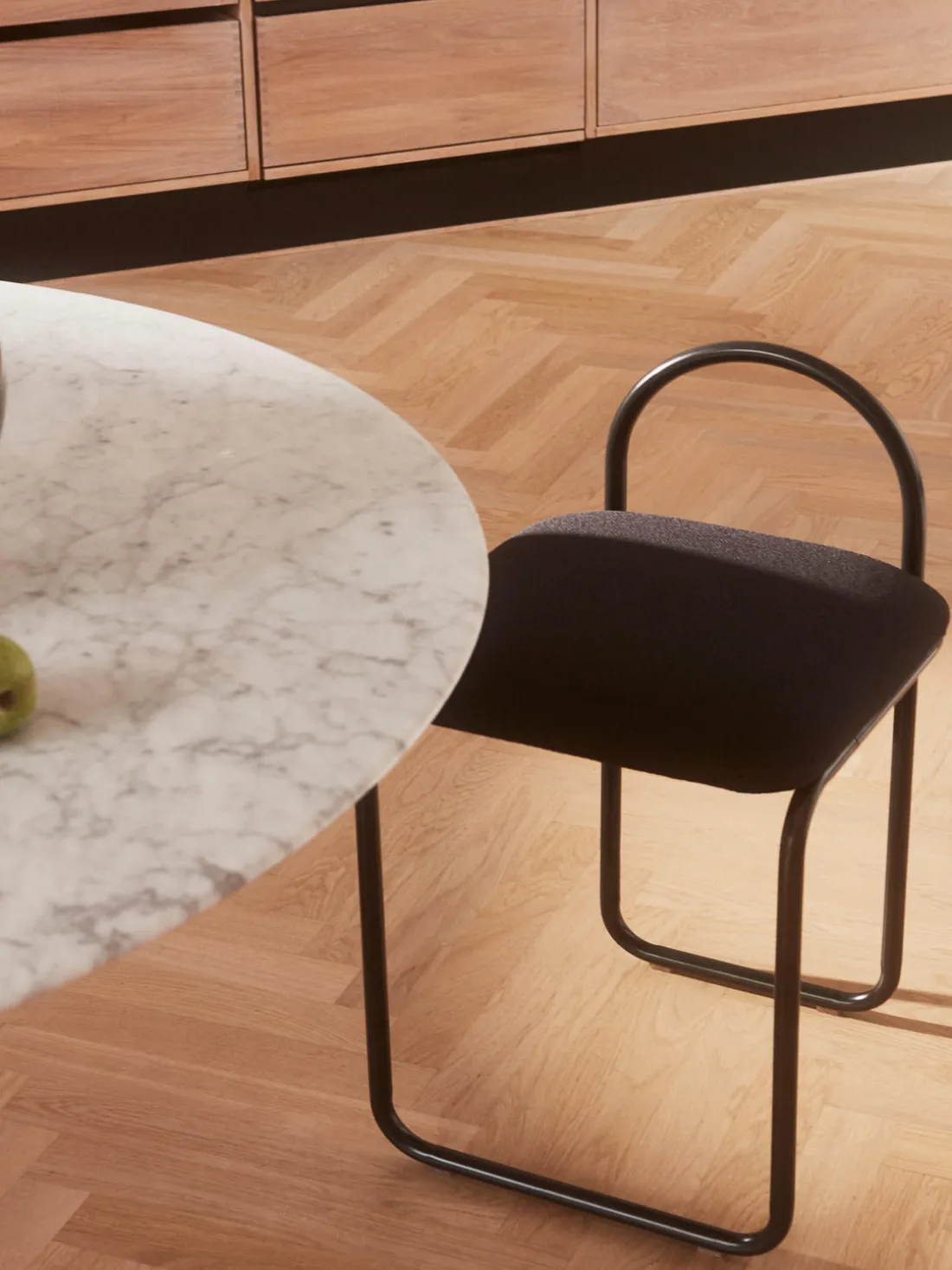 Silla de metal Angui