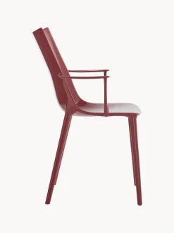 Silla de plástico con reposabrazos H.H.H.