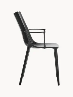 Silla de plástico con reposabrazos H.H.H.