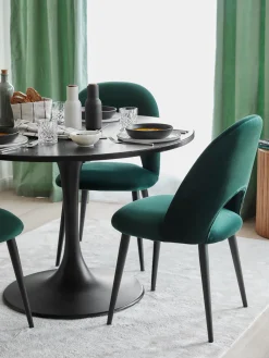 Silla de terciopelo Rachel